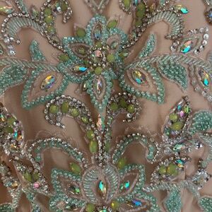 Cinderella Size 6 Two Piece  Beaded Bodice Sheath